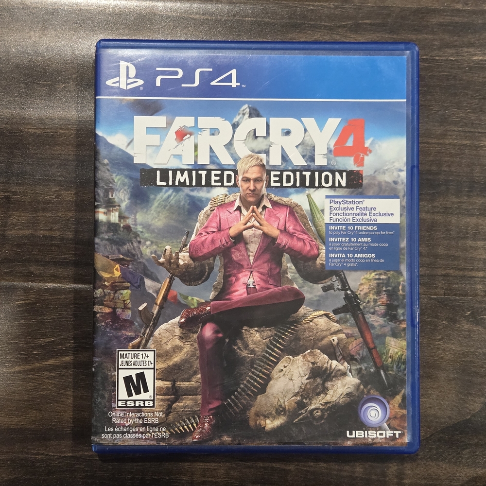 Far Cry 4 Limited Edition for PS4 - Blue Case by Ubisoft